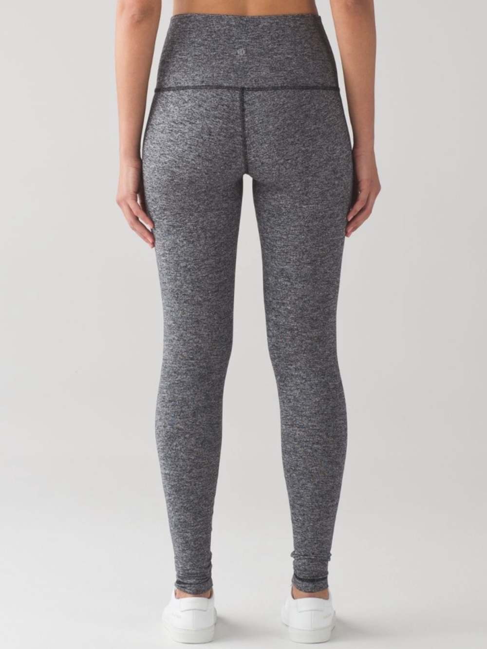 Lululemon Wunder Under Pant - Heathered Black